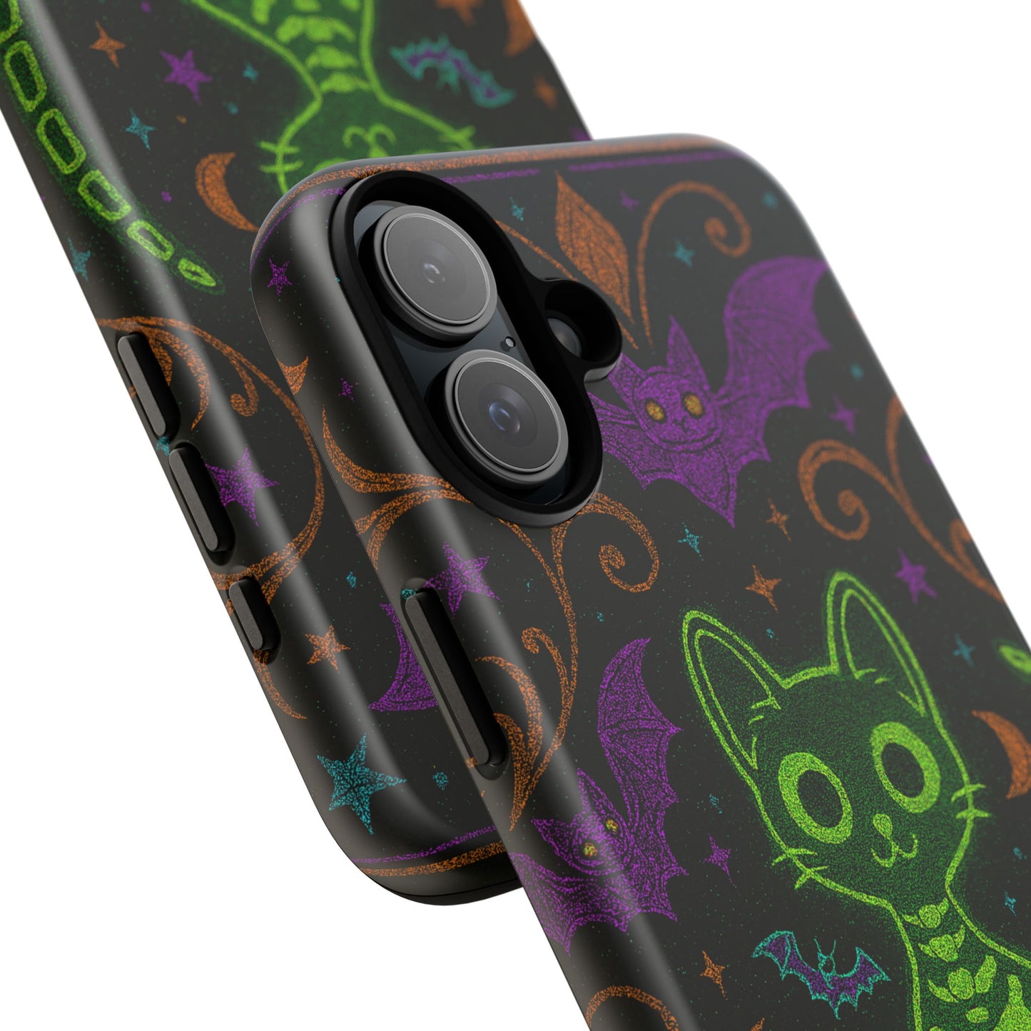Skeleton Cat Phone Case