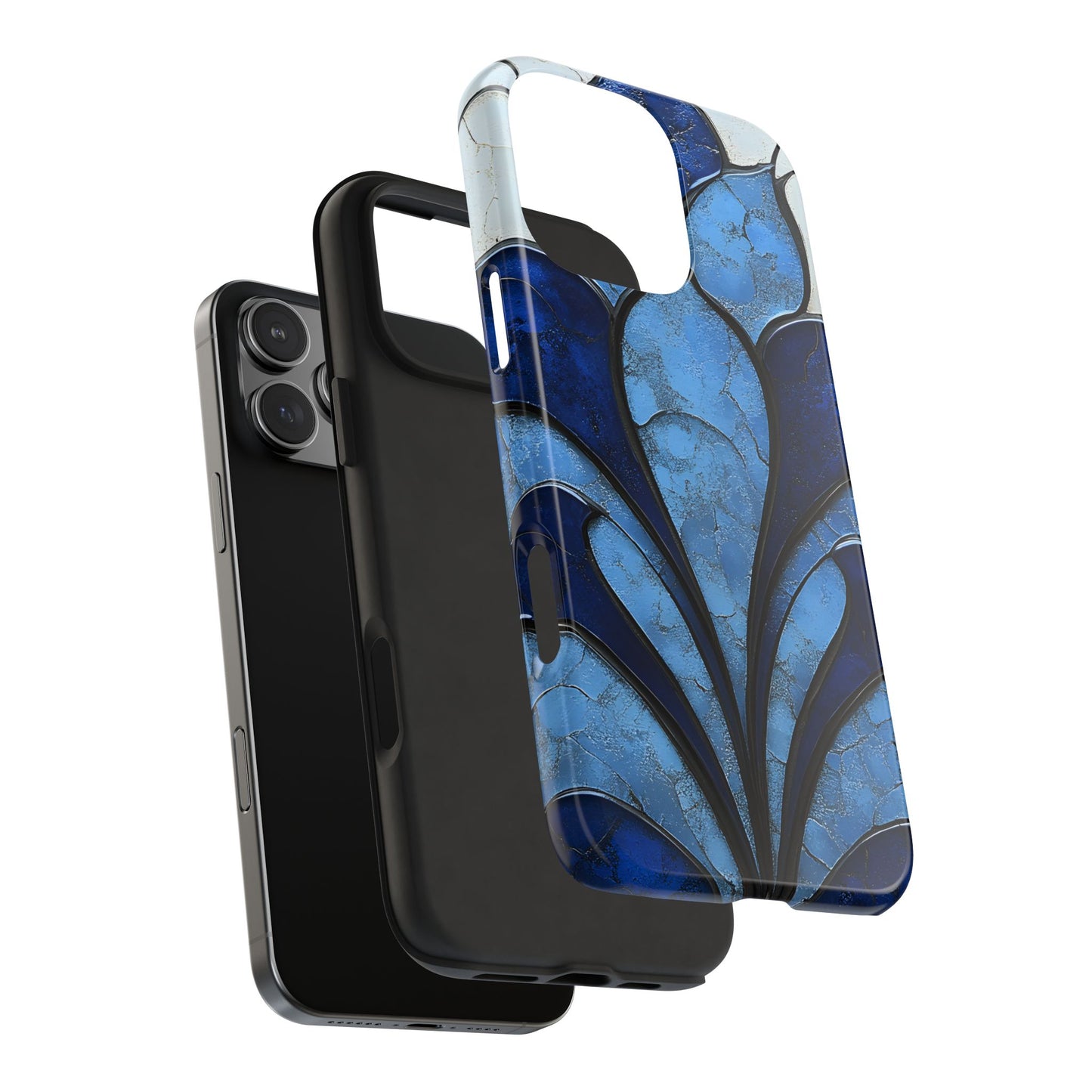 Blue Sapphire Art Deco Tough Phone Case