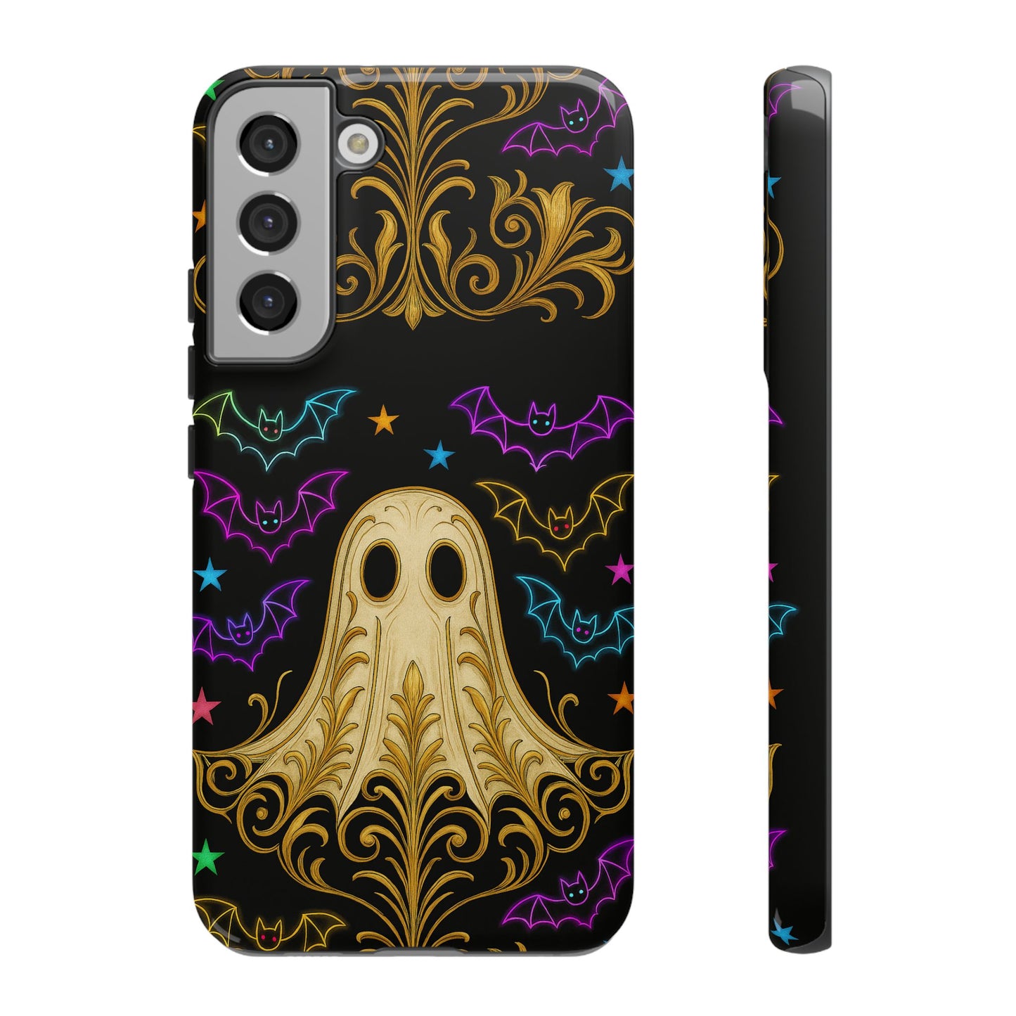 Ghost Phone Cases With Tiny Bats
