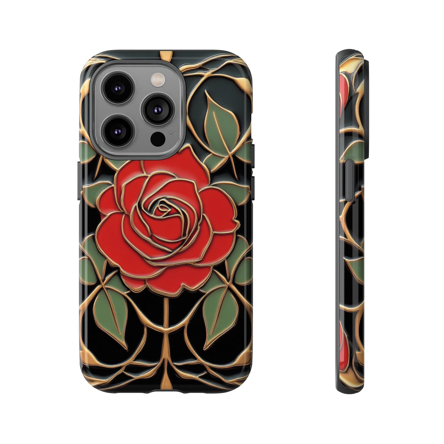 Phone Cases- Vintage Rose Art Nouveau Aesthetic