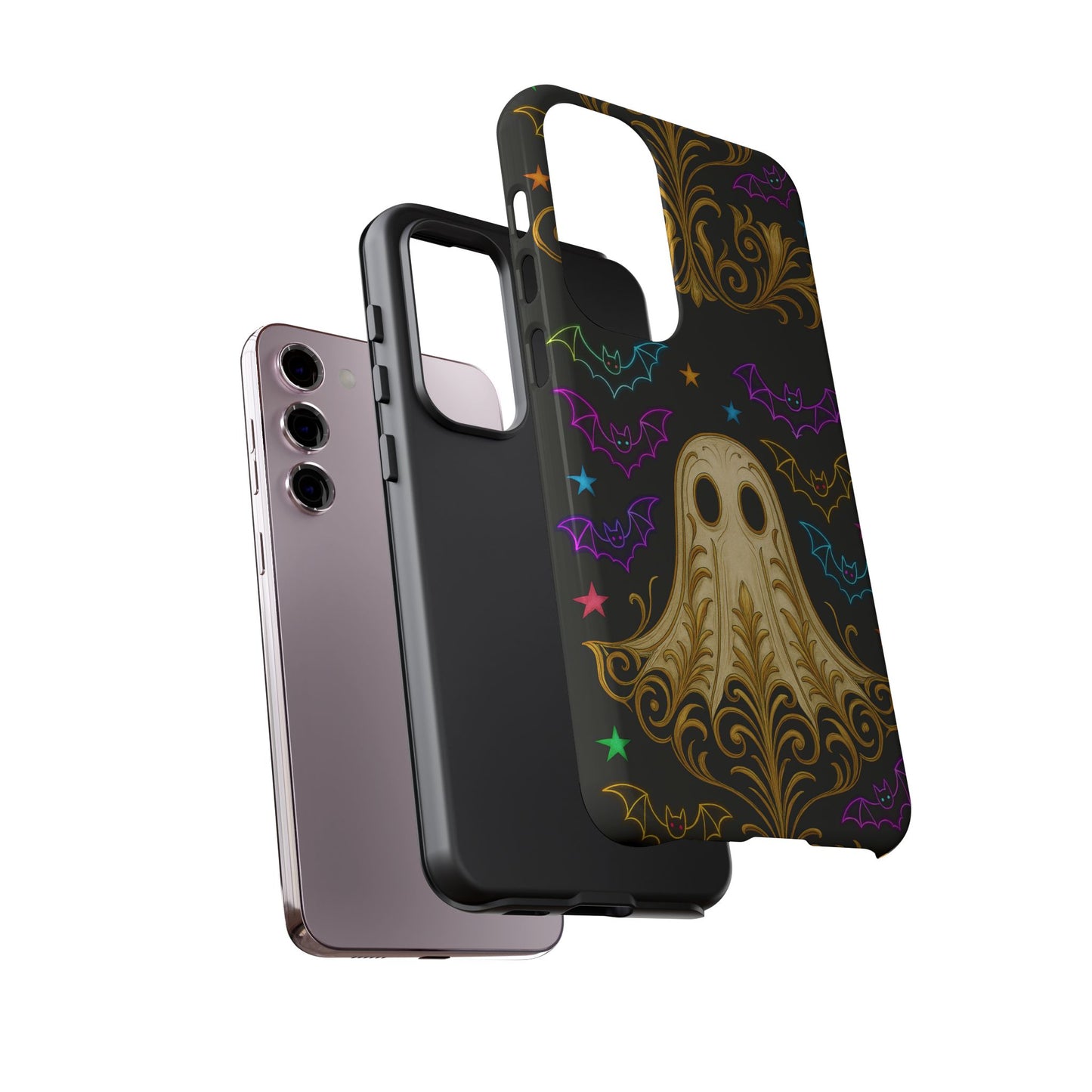 Ghost Phone Cases With Tiny Bats