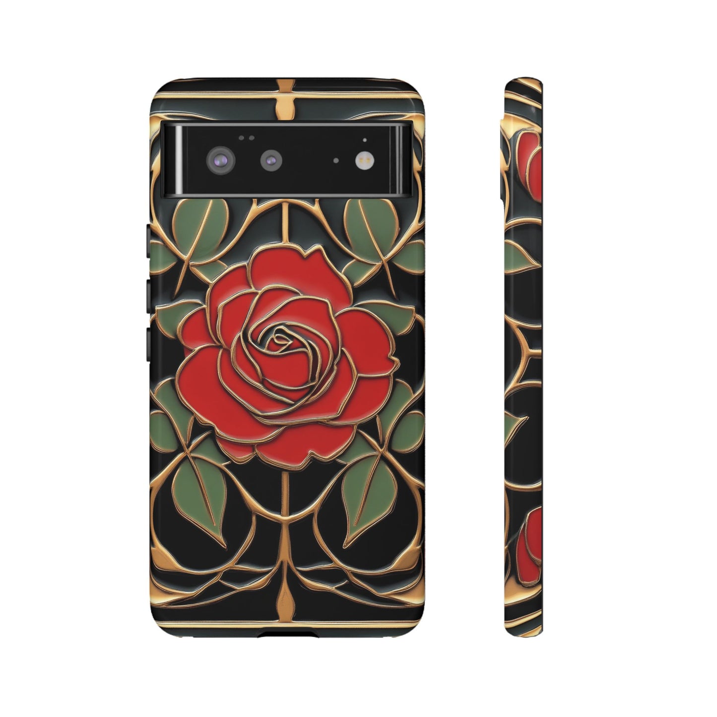 Phone Cases- Vintage Rose Art Nouveau Aesthetic