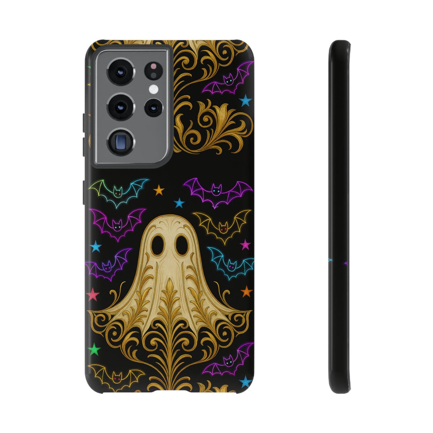 Ghost Phone Cases With Tiny Bats