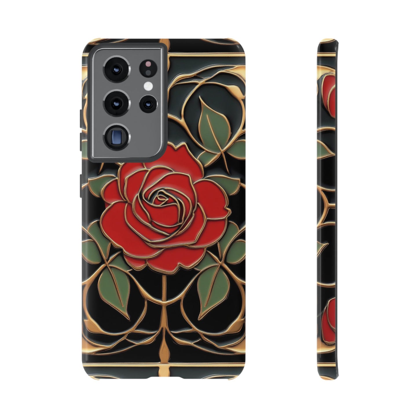 Phone Cases- Vintage Rose Art Nouveau Aesthetic