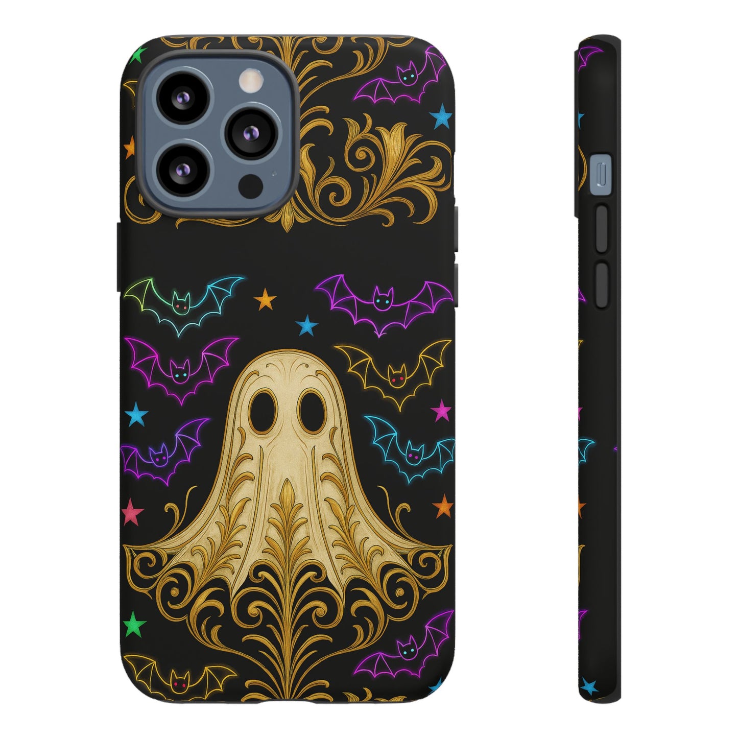 Ghost Phone Cases With Tiny Bats