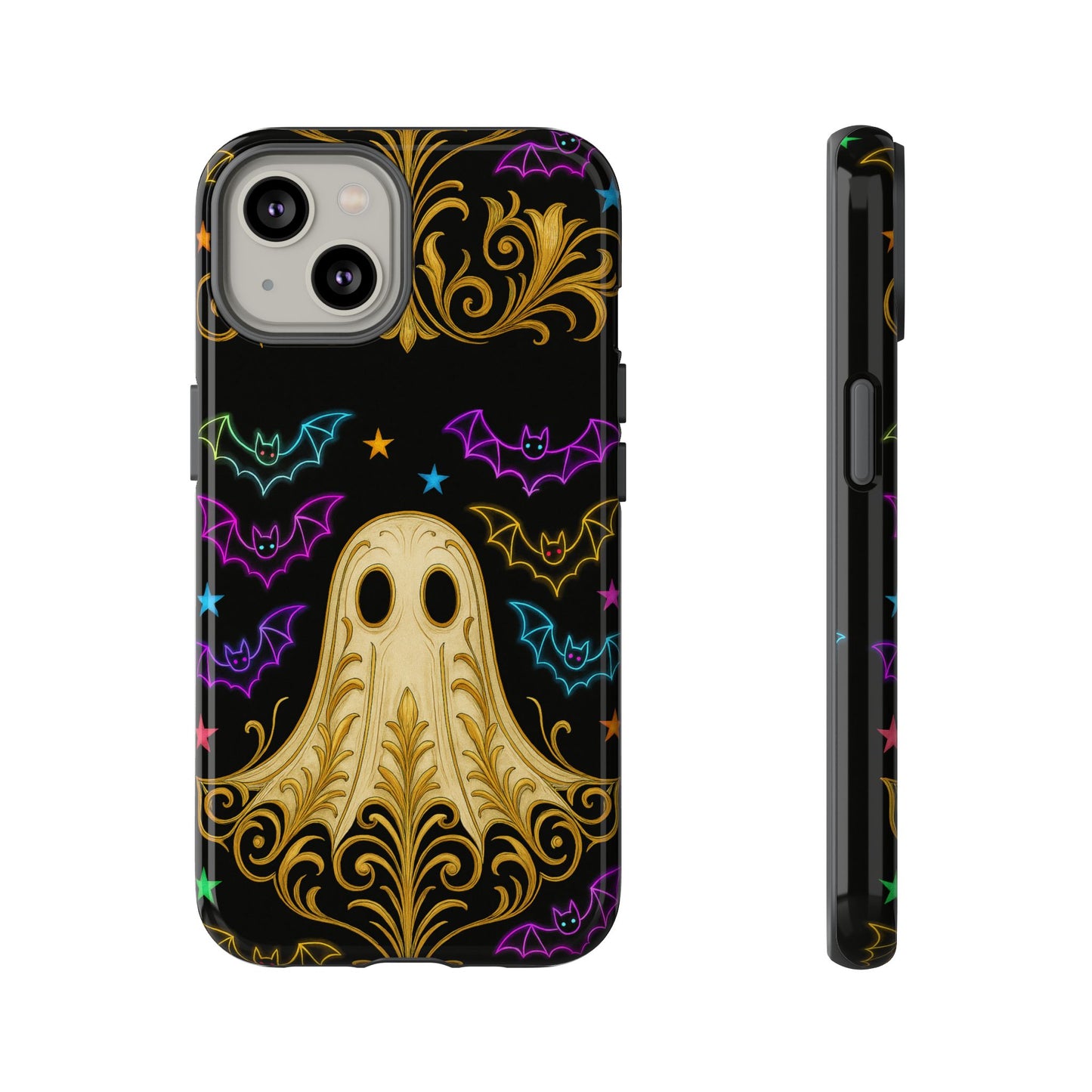 Ghost Phone Cases With Tiny Bats