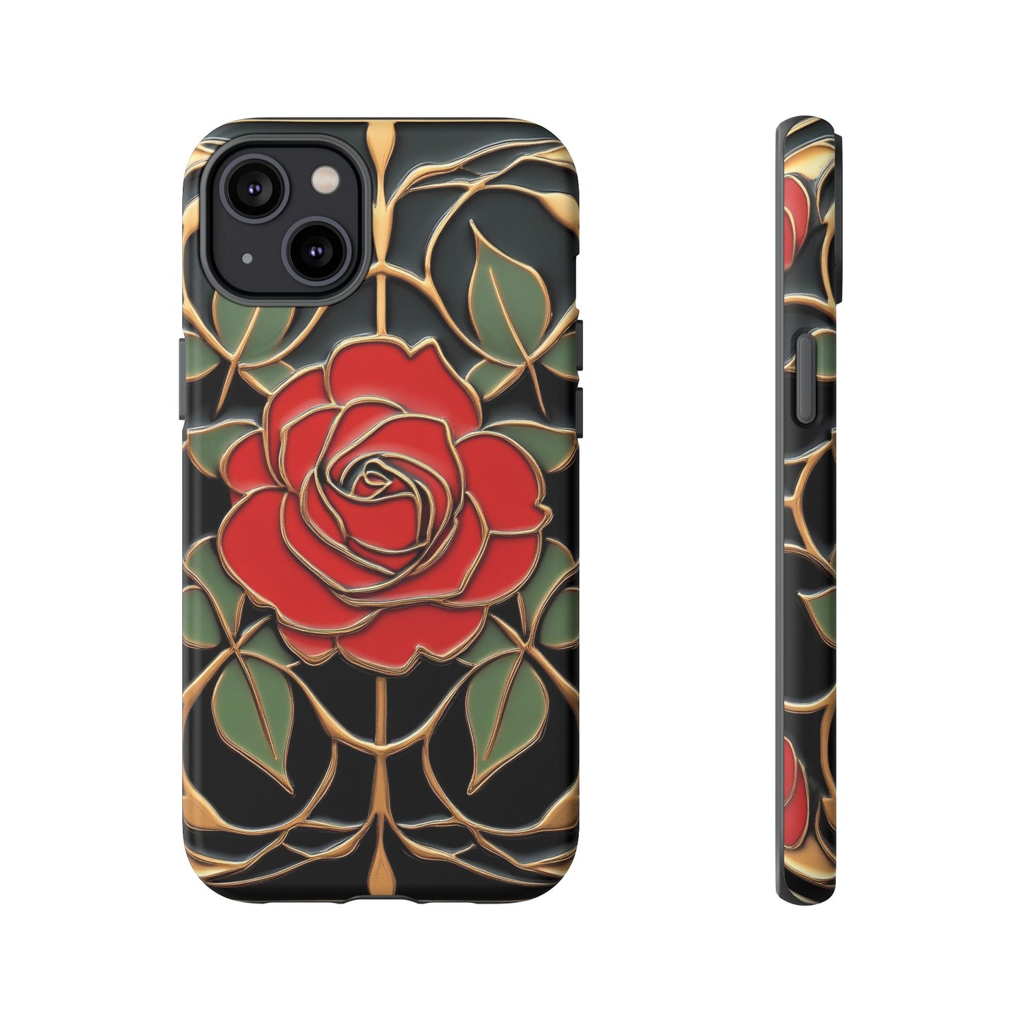 Phone Cases- Vintage Rose Art Nouveau Aesthetic