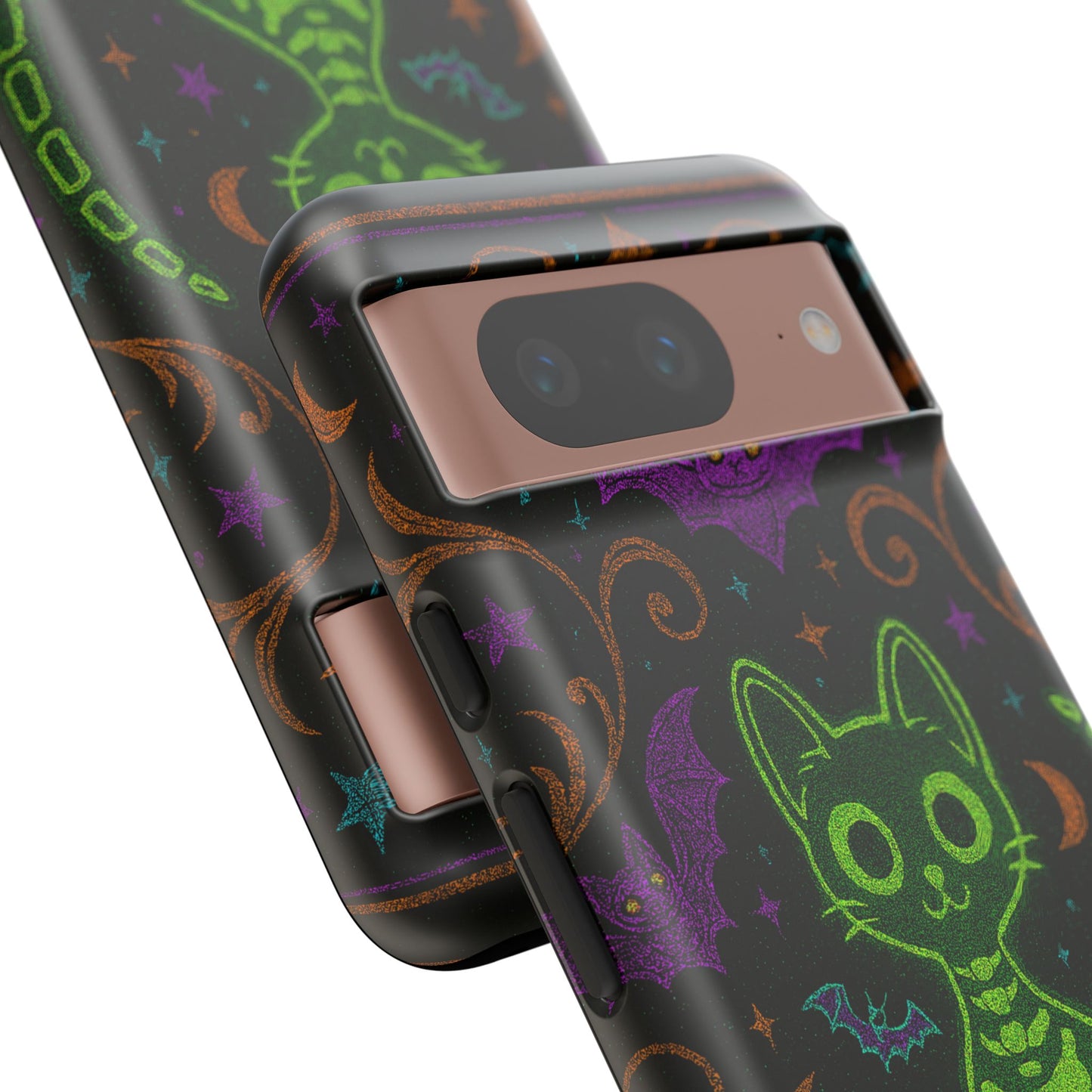 Skeleton Cat Phone Case