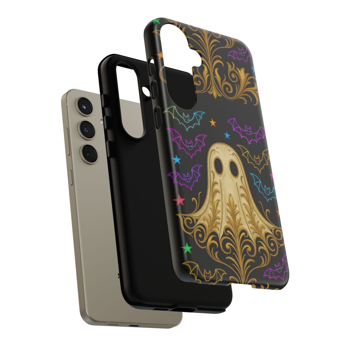 Ghost Phone Cases With Tiny Bats