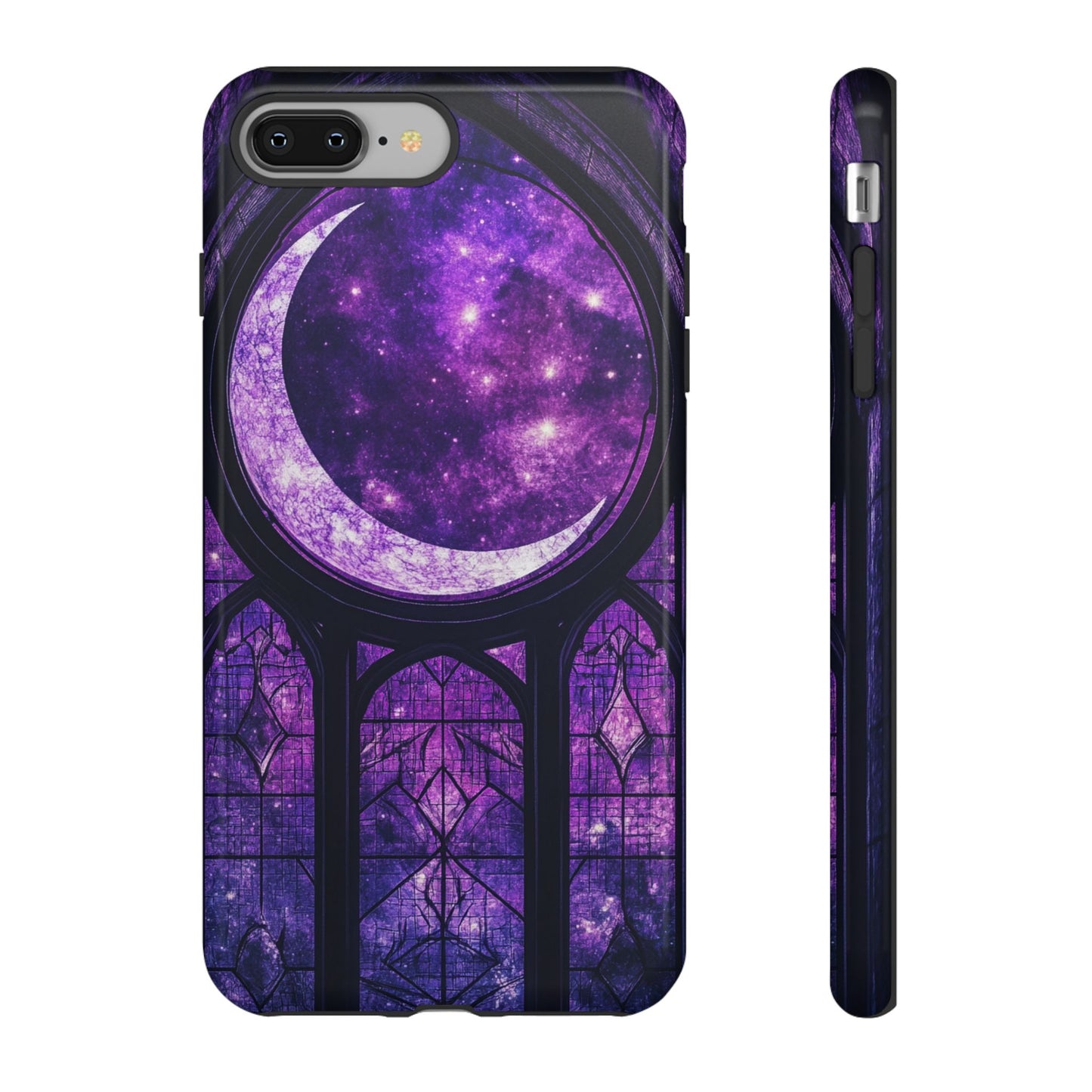 Purple Gothic Stained Glass Phone Cases