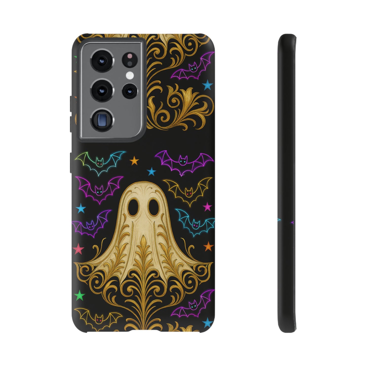 Ghost Phone Cases With Tiny Bats