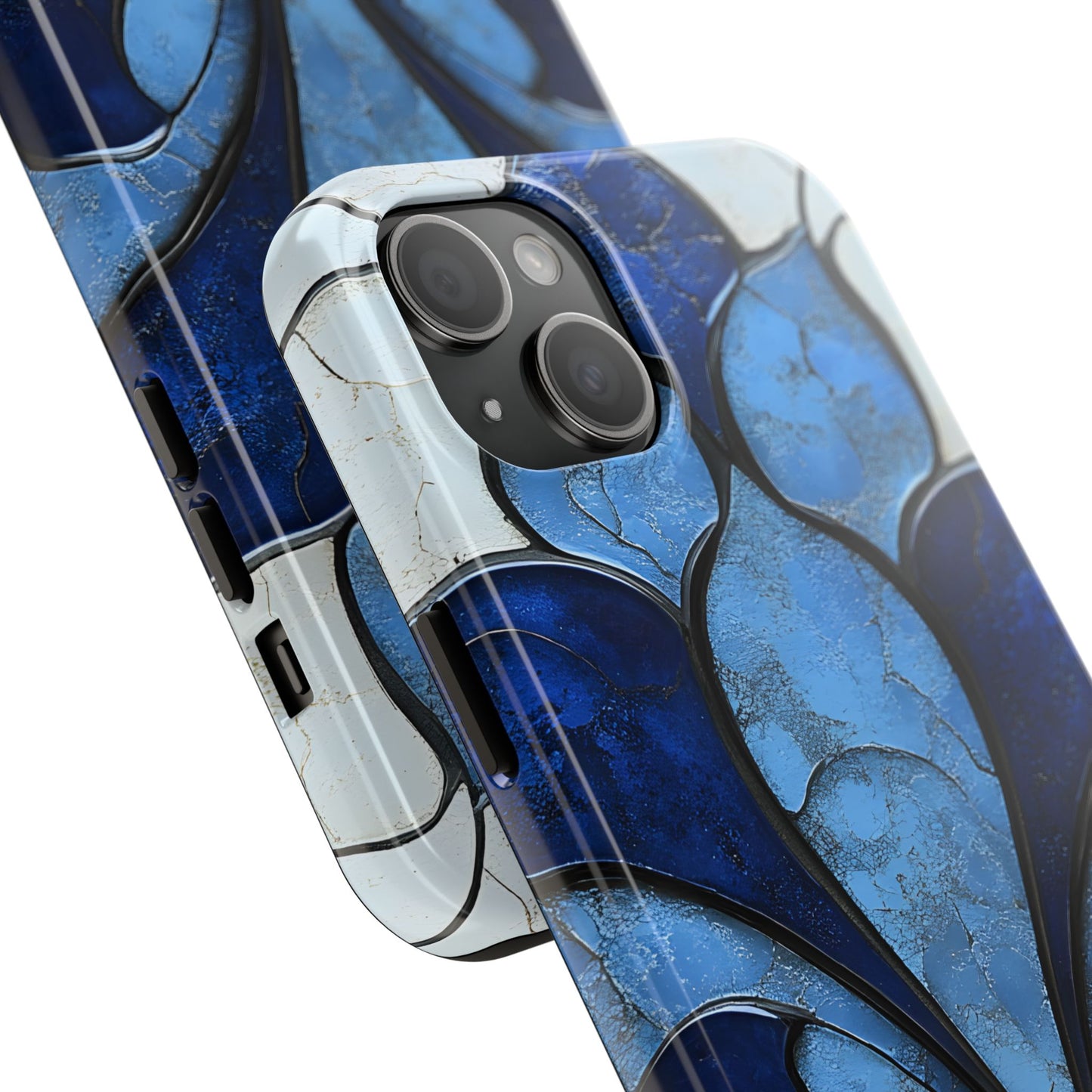 Blue Sapphire Art Deco Tough Phone Case