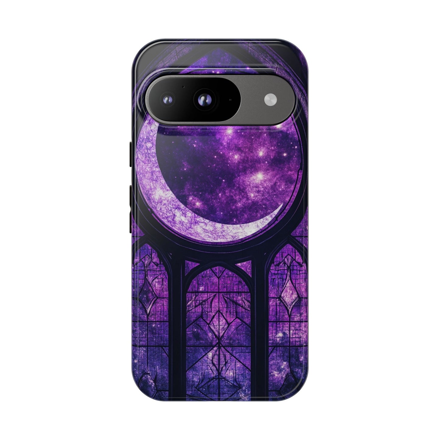 Purple Gothic Stained Glass Phone Cases