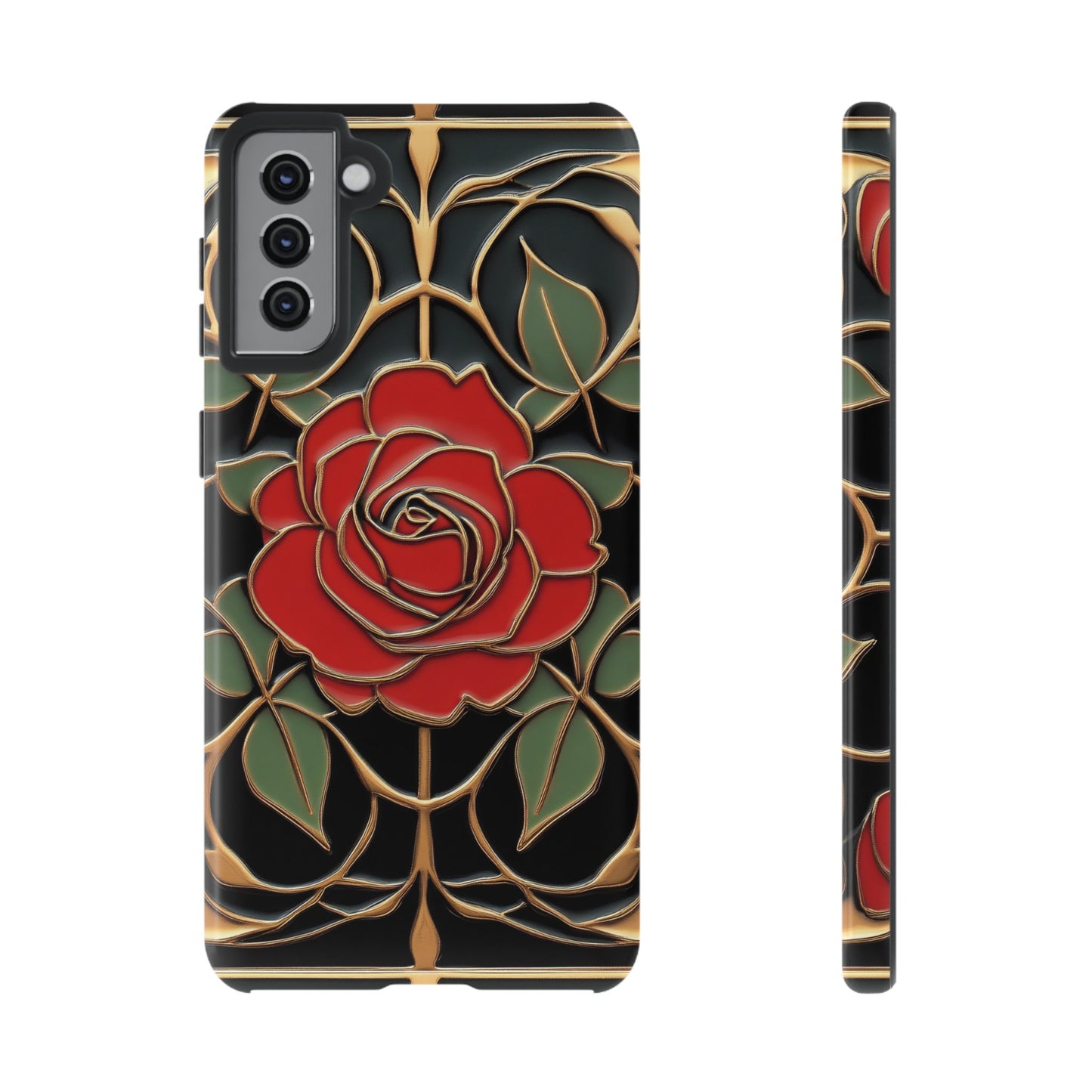 Phone Cases- Vintage Rose Art Nouveau Aesthetic
