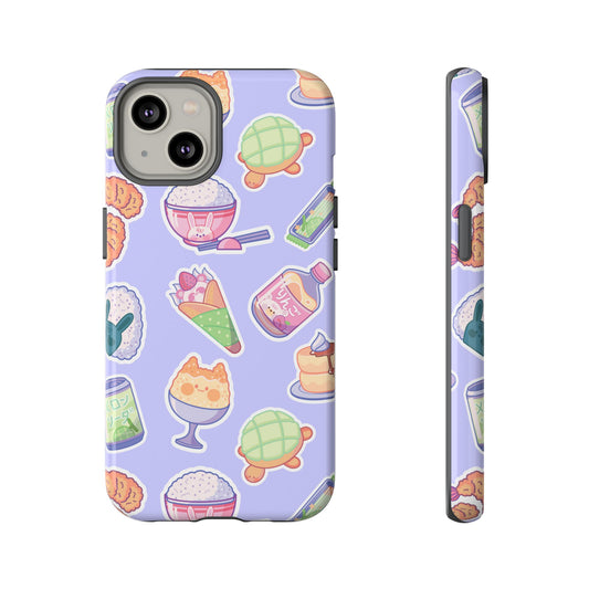 Phone Case - Periwinkle Japanese Snacks Tough Case