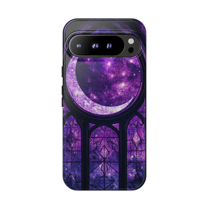Purple Gothic Stained Glass Phone Cases