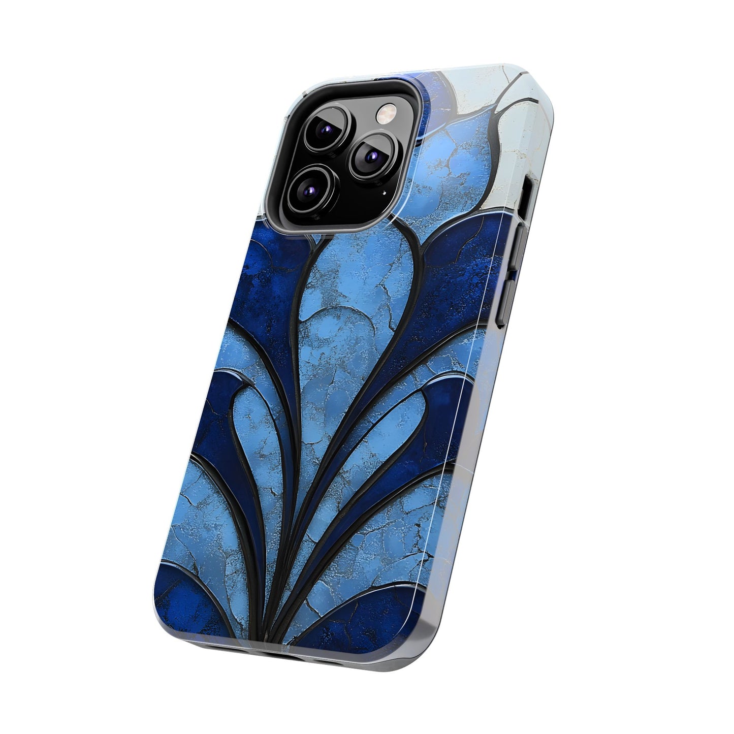Blue Sapphire Art Deco Tough Phone Case