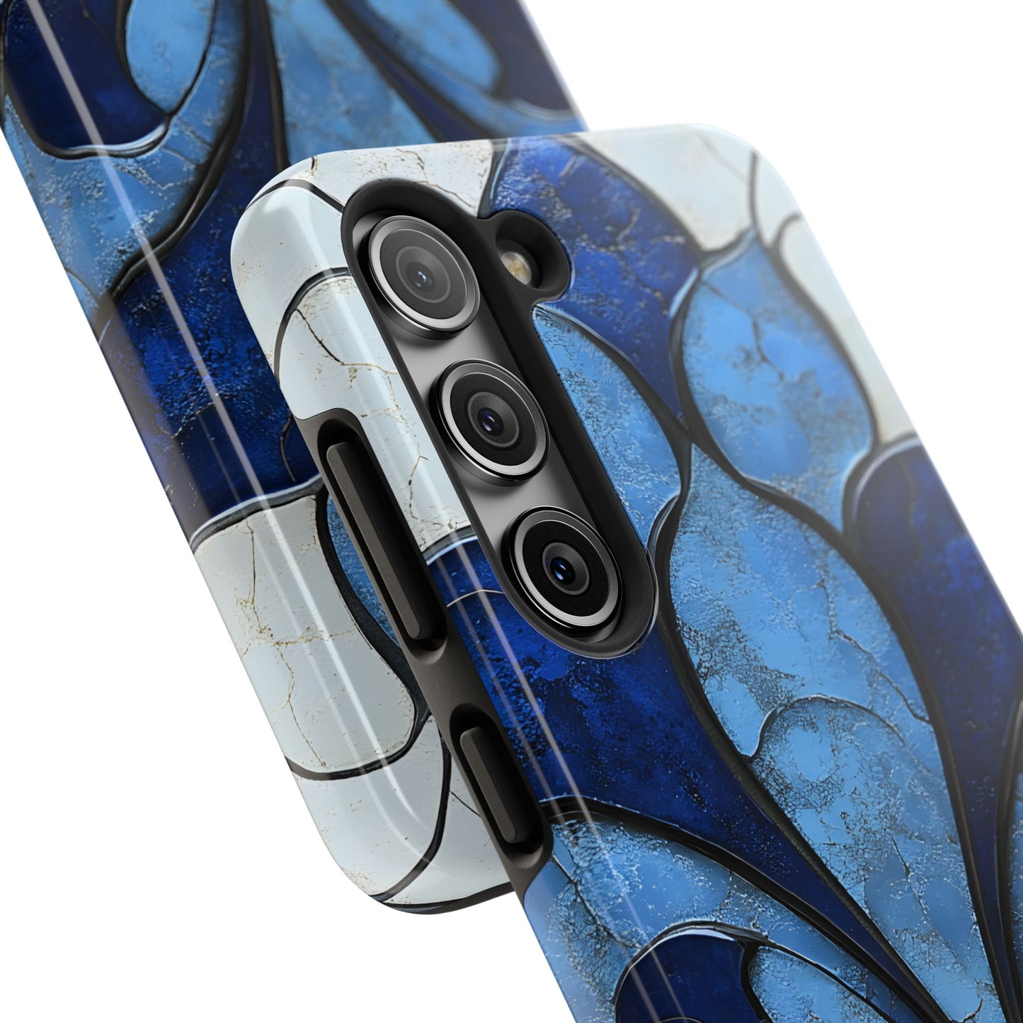 Blue Sapphire Art Deco Tough Phone Case