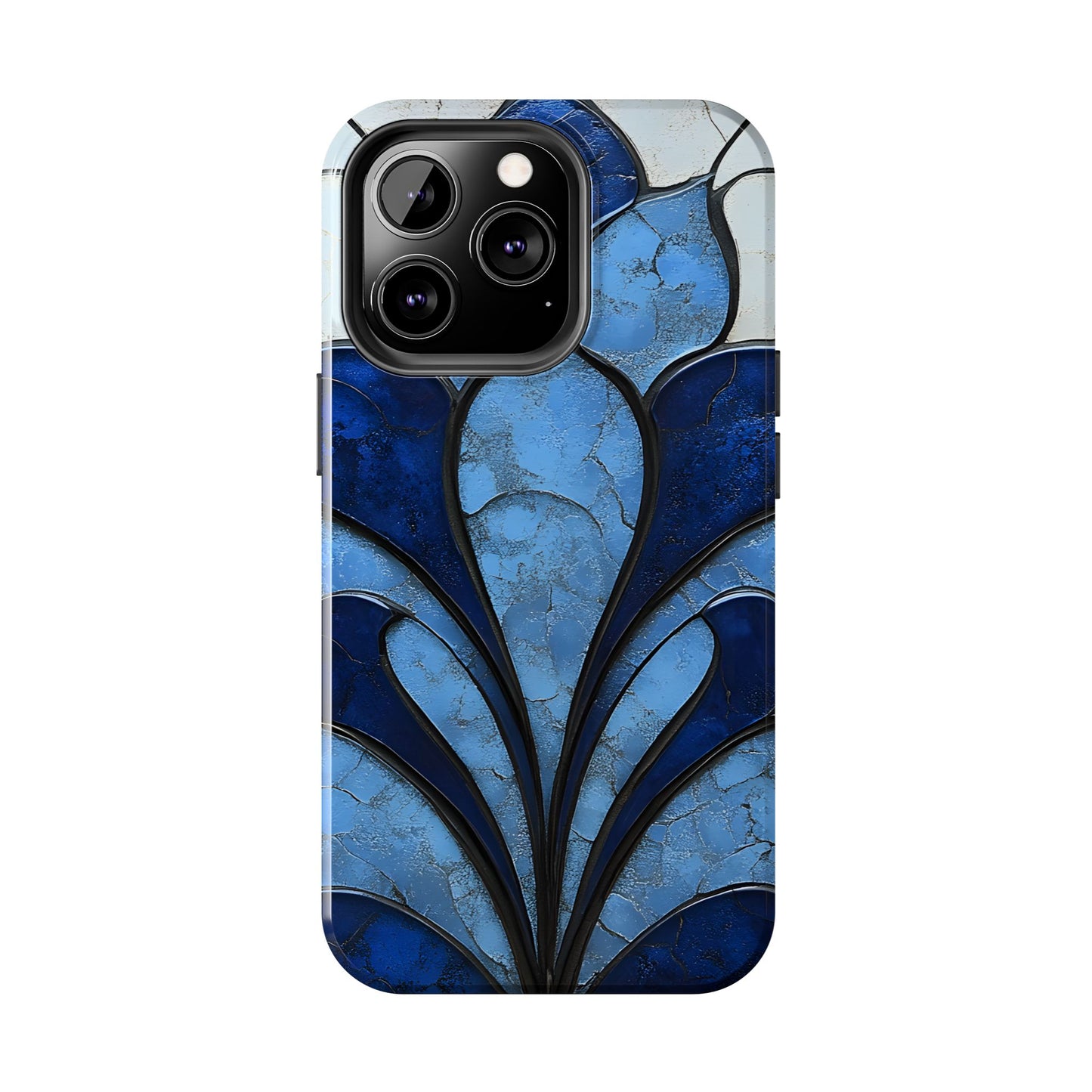 Blue Sapphire Art Deco Tough Phone Case