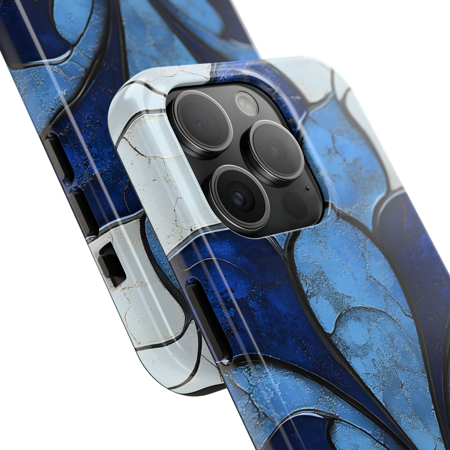 Blue Sapphire Art Deco Tough Phone Case