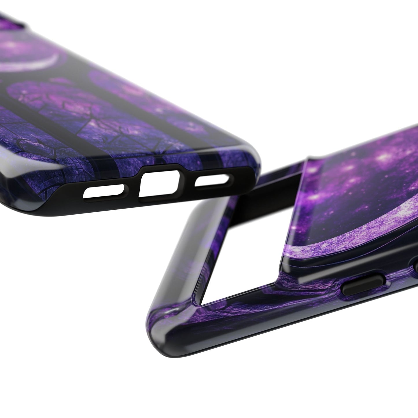 Purple Gothic Stained Glass Phone Cases