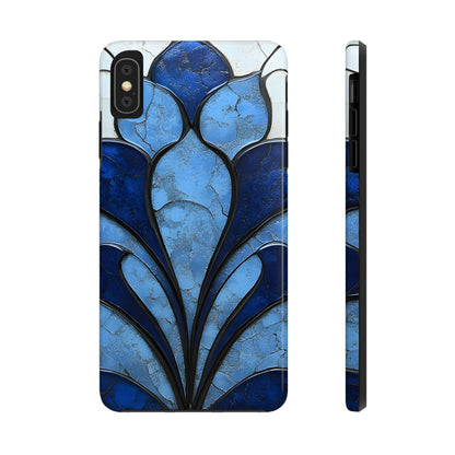 Blue Sapphire Art Deco Tough Phone Case