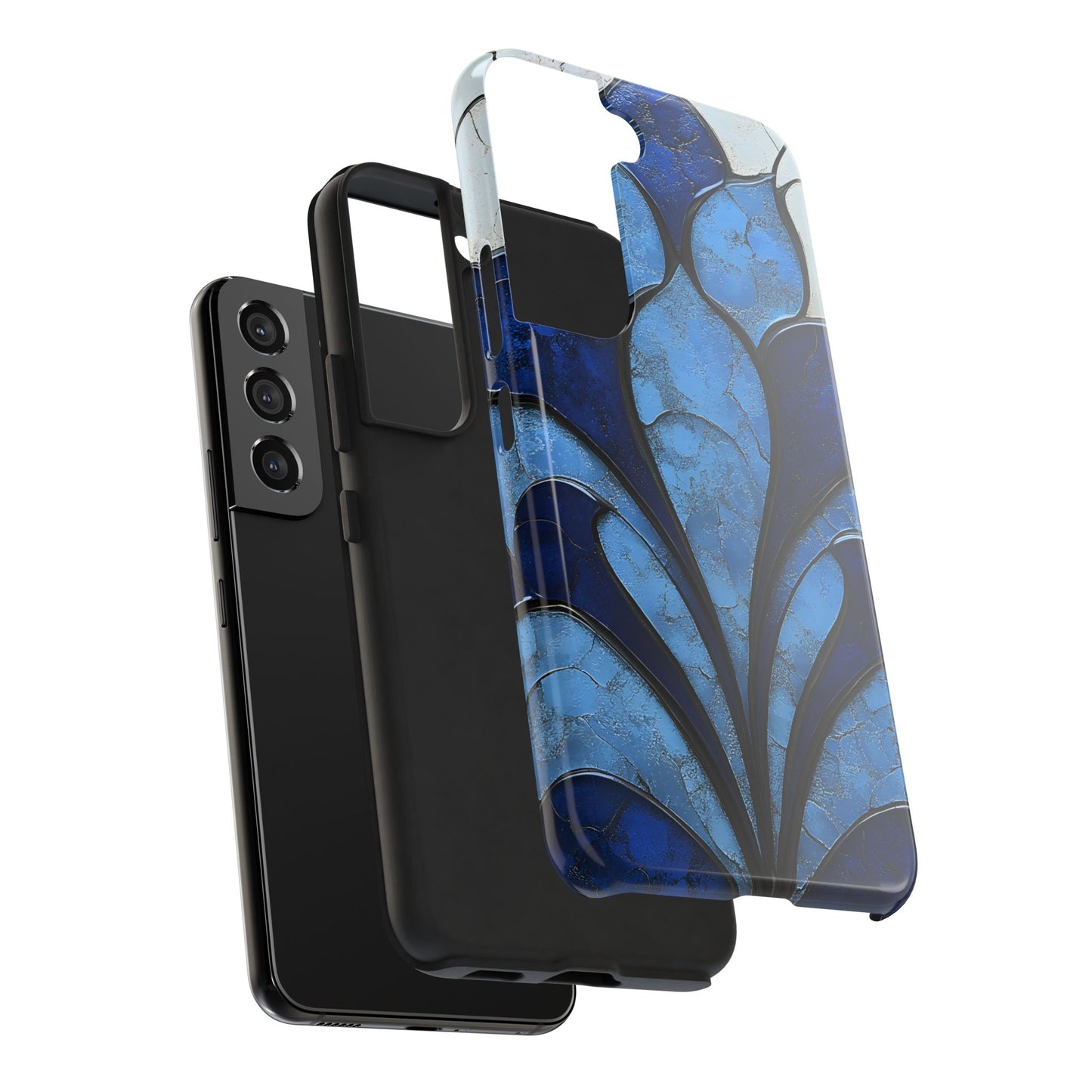 Blue Sapphire Art Deco Tough Phone Case