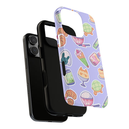 Phone Case - Periwinkle Japanese Snacks Tough Case