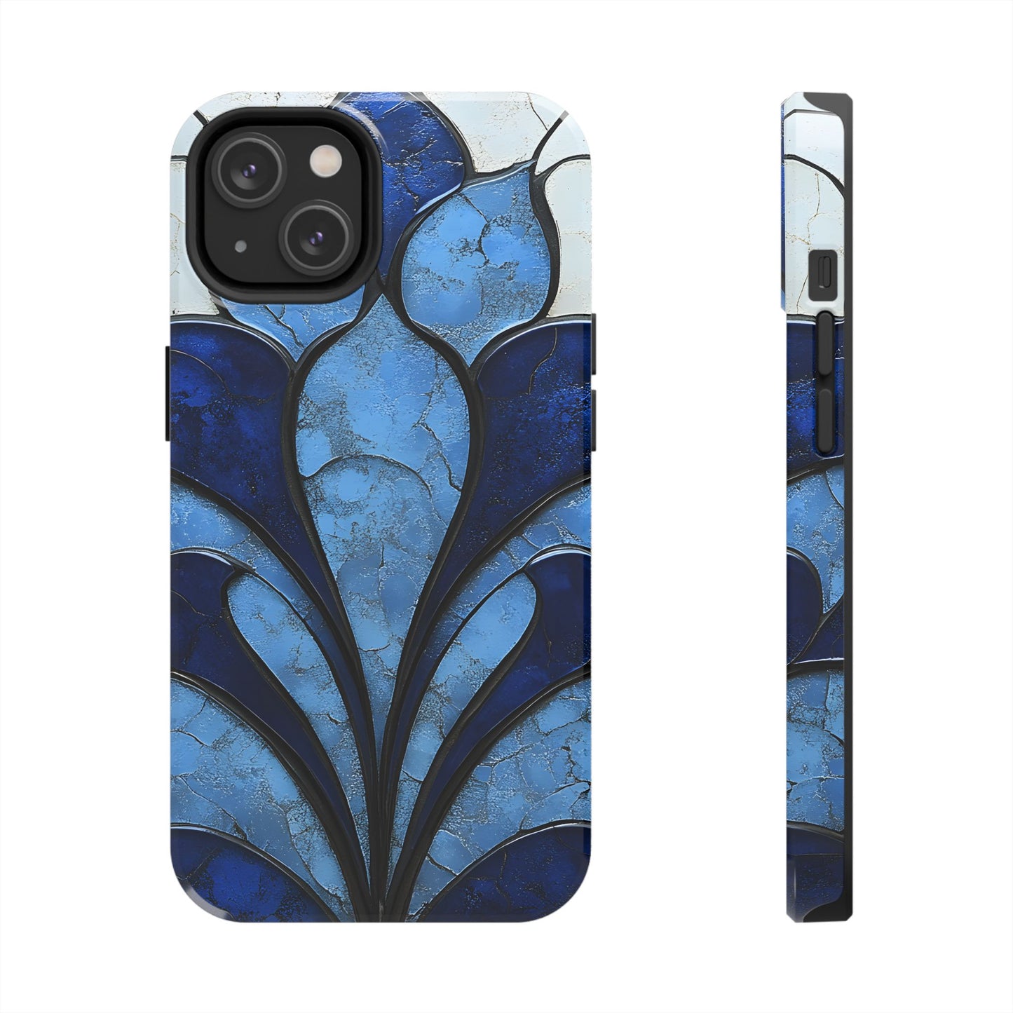 Blue Sapphire Art Deco Tough Phone Case