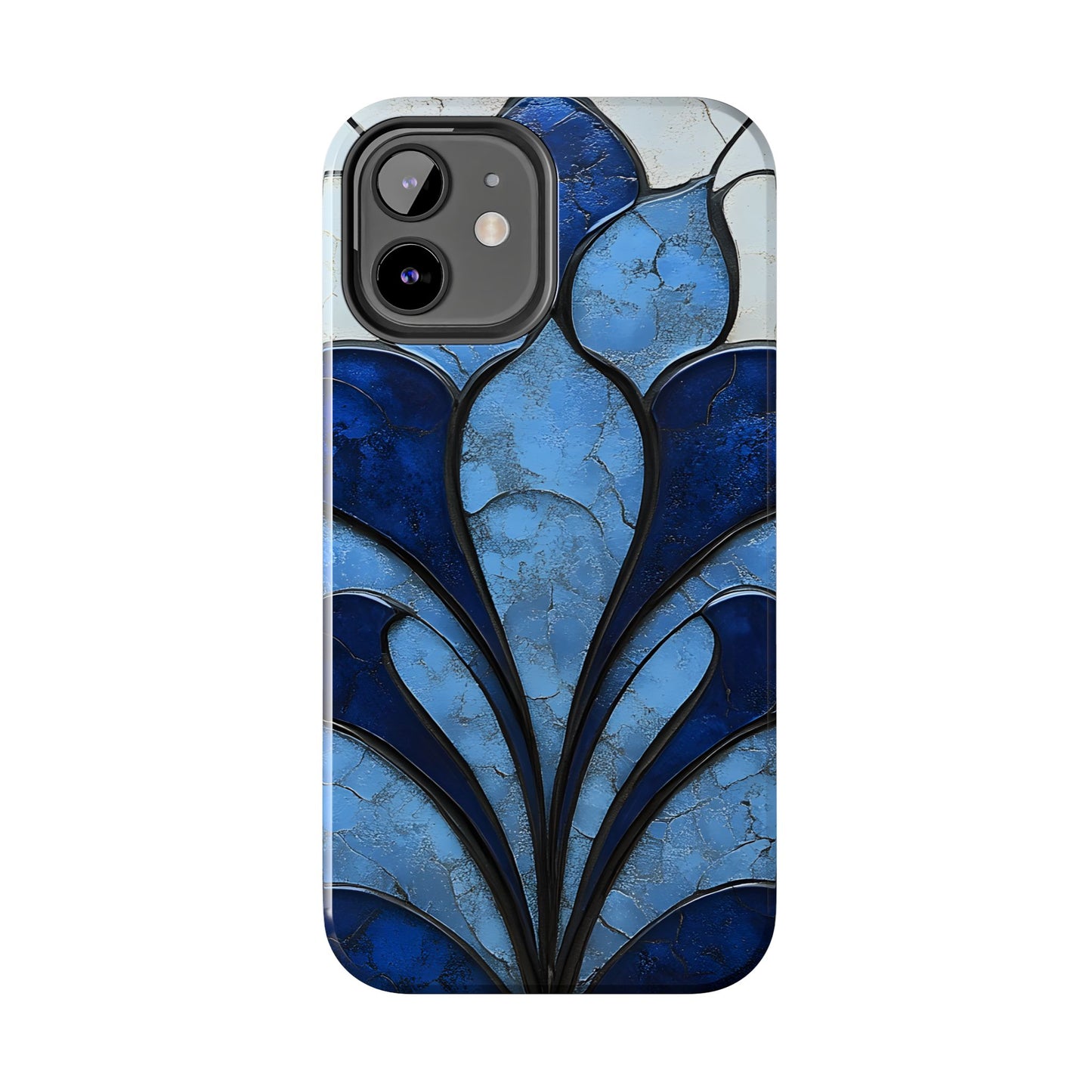 Blue Sapphire Art Deco Tough Phone Case