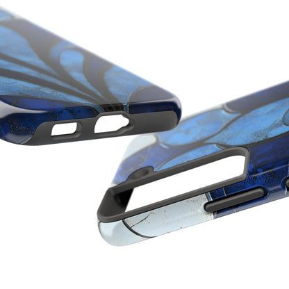 Blue Sapphire Art Deco Tough Phone Case