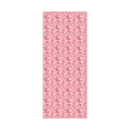 Gift Wrap Papers - Pink Toile Cats, Romantic French Style Pattern