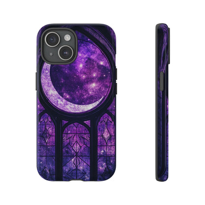 Purple Gothic Stained Glass Phone Cases