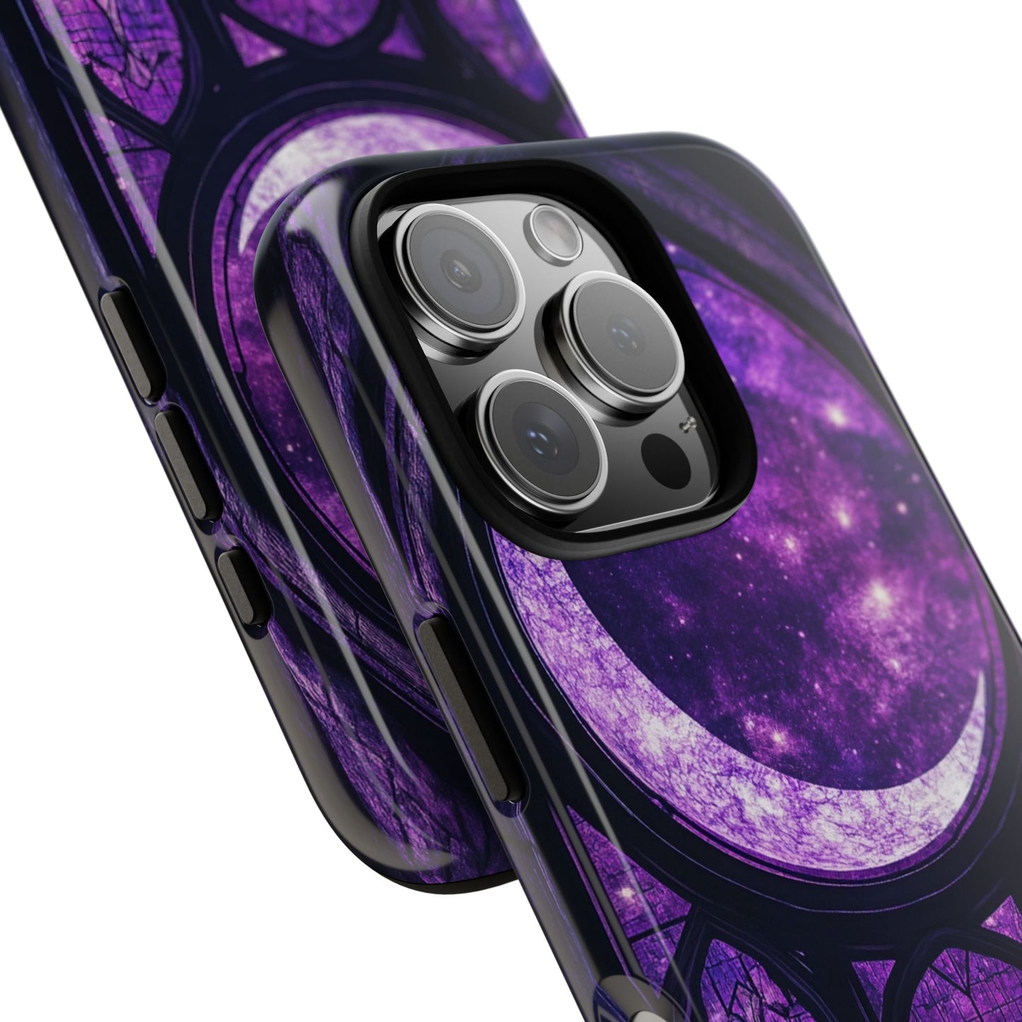 Purple Gothic Stained Glass Phone Cases