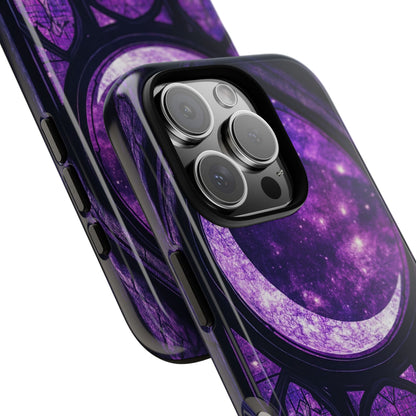 Purple Gothic Stained Glass Phone Cases