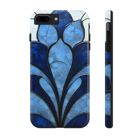 Blue Sapphire Art Deco Tough Phone Case
