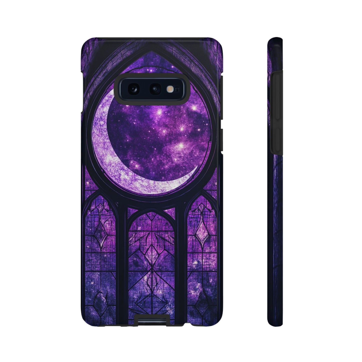 Purple Gothic Stained Glass Phone Cases