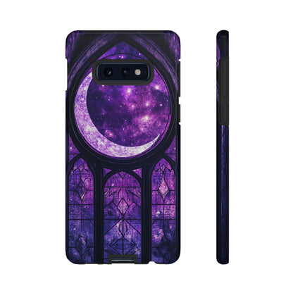 Purple Gothic Stained Glass Phone Cases