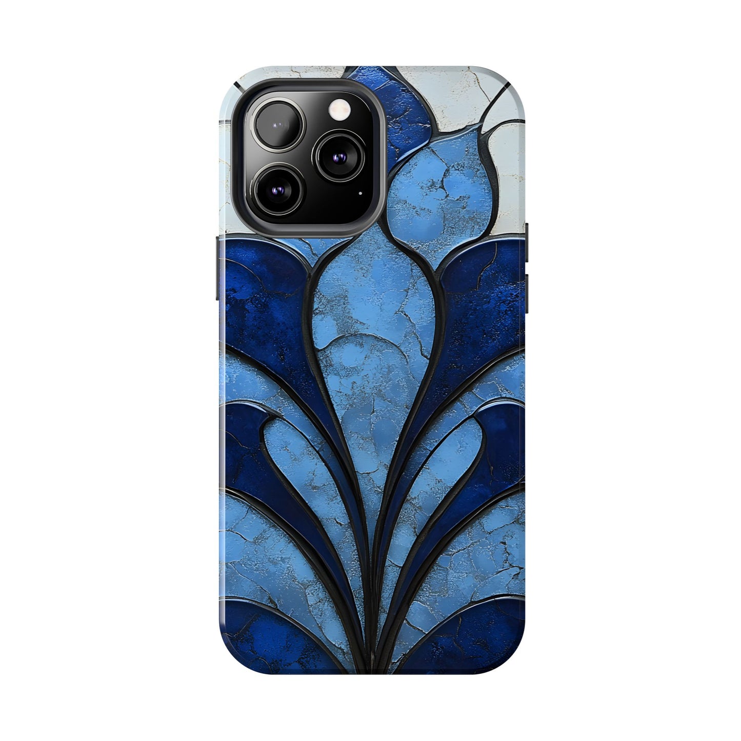 Blue Sapphire Art Deco Tough Phone Case