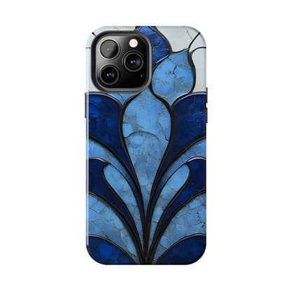 Blue Sapphire Art Deco Tough Phone Case