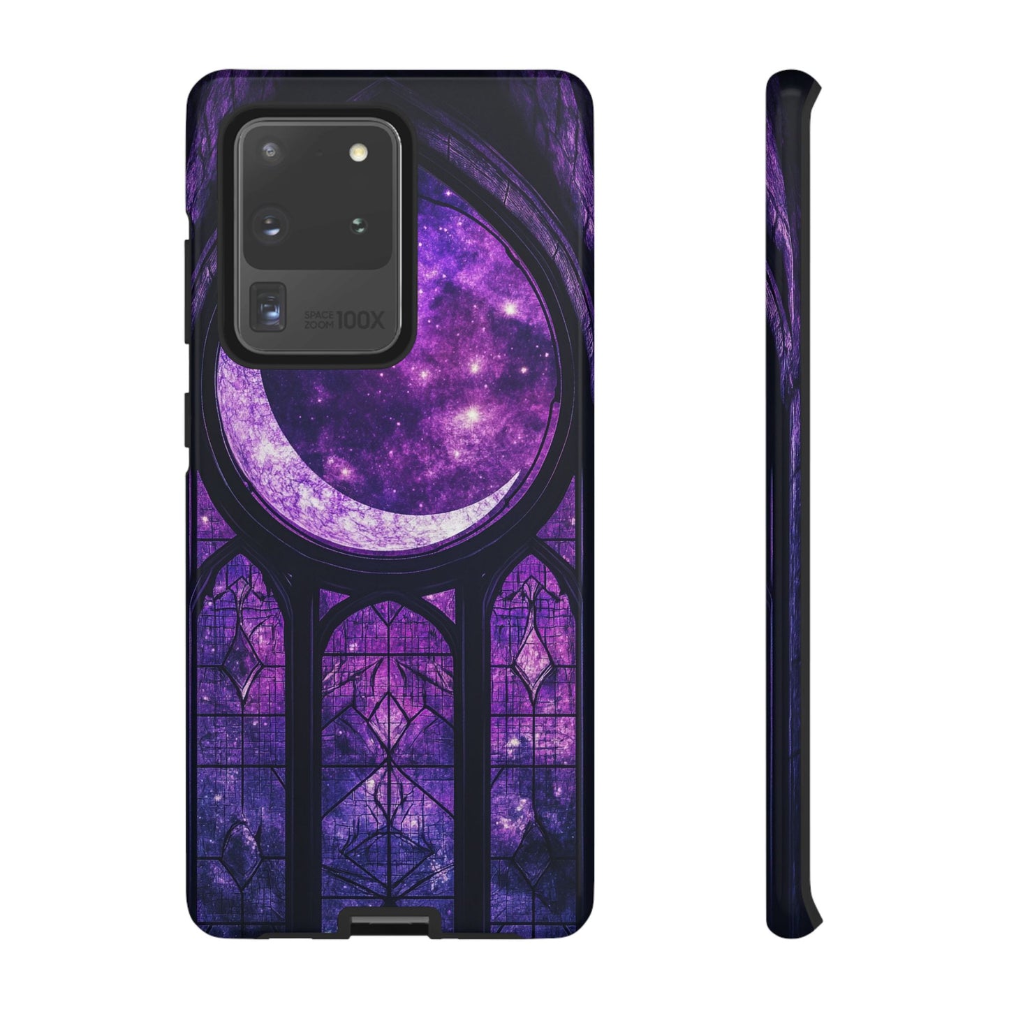 Purple Gothic Stained Glass Phone Cases