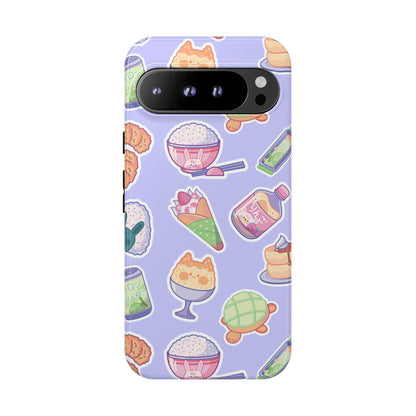Phone Case - Periwinkle Japanese Snacks Tough Case
