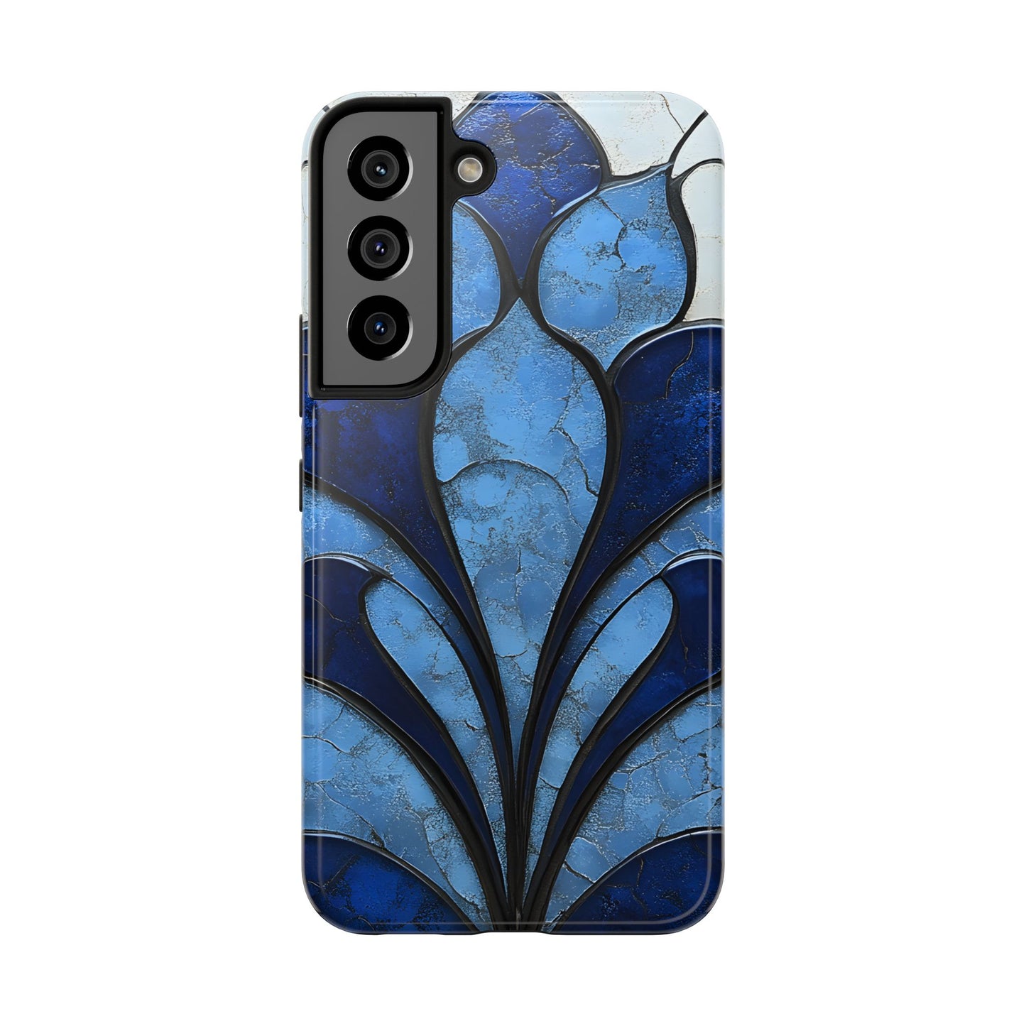 Blue Sapphire Art Deco Tough Phone Case