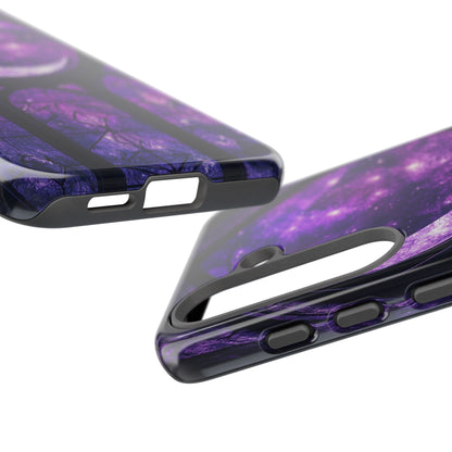 Purple Gothic Stained Glass Phone Cases