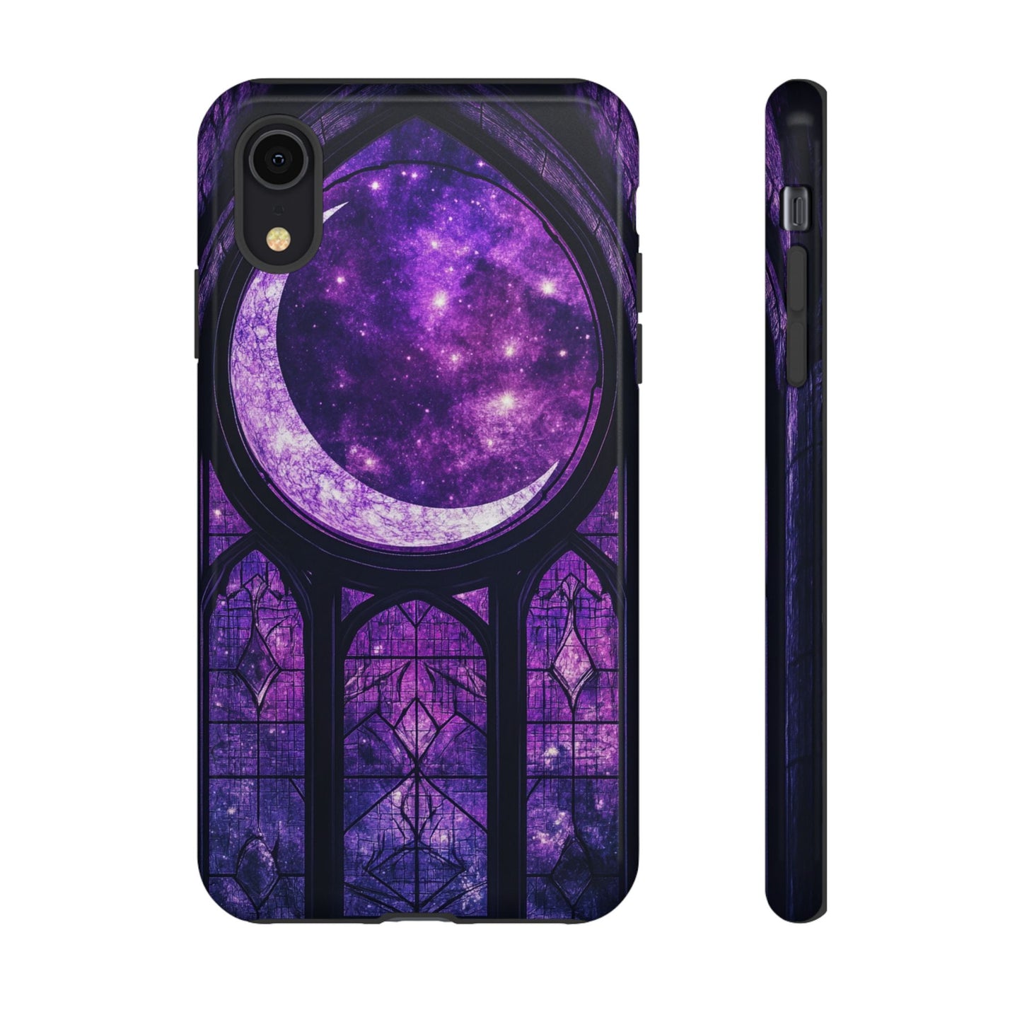 Purple Gothic Stained Glass Phone Cases