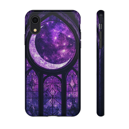 Purple Gothic Stained Glass Phone Cases