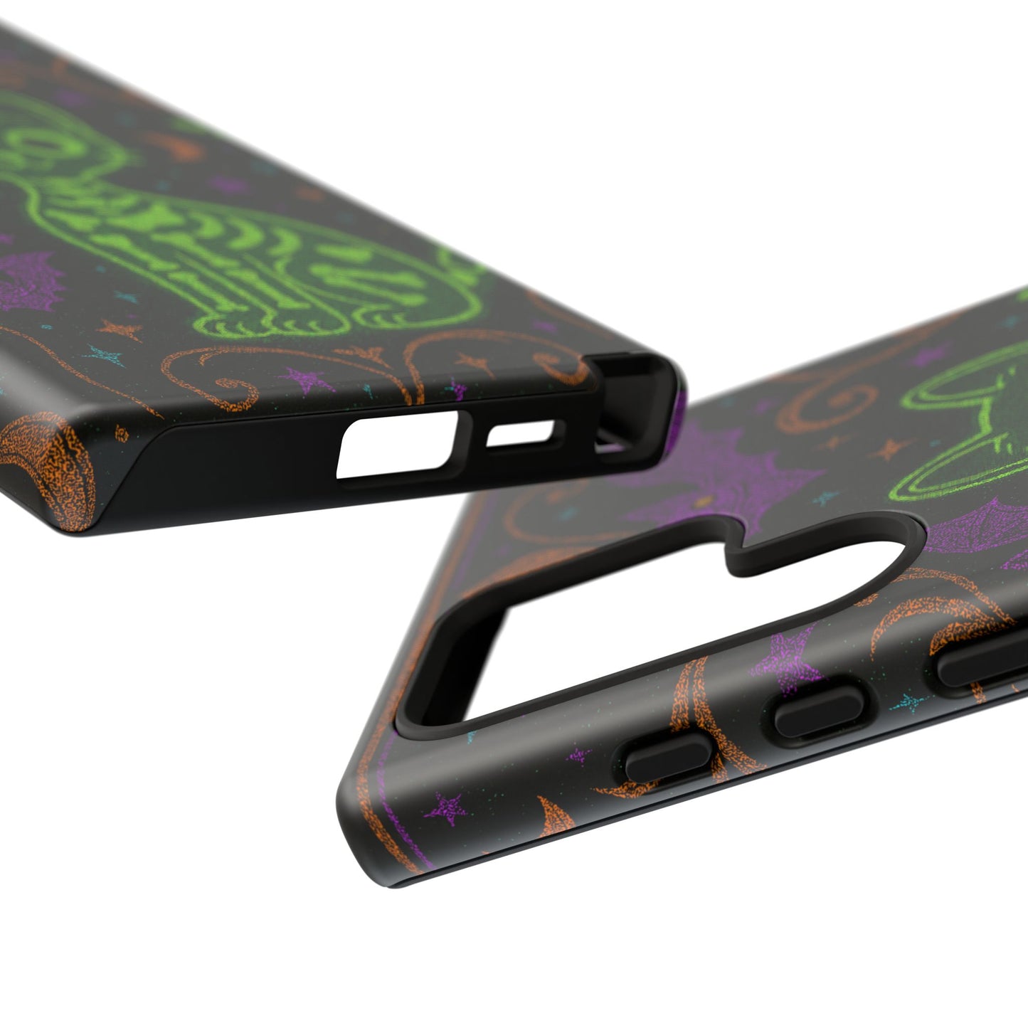 Skeleton Cat Phone Case
