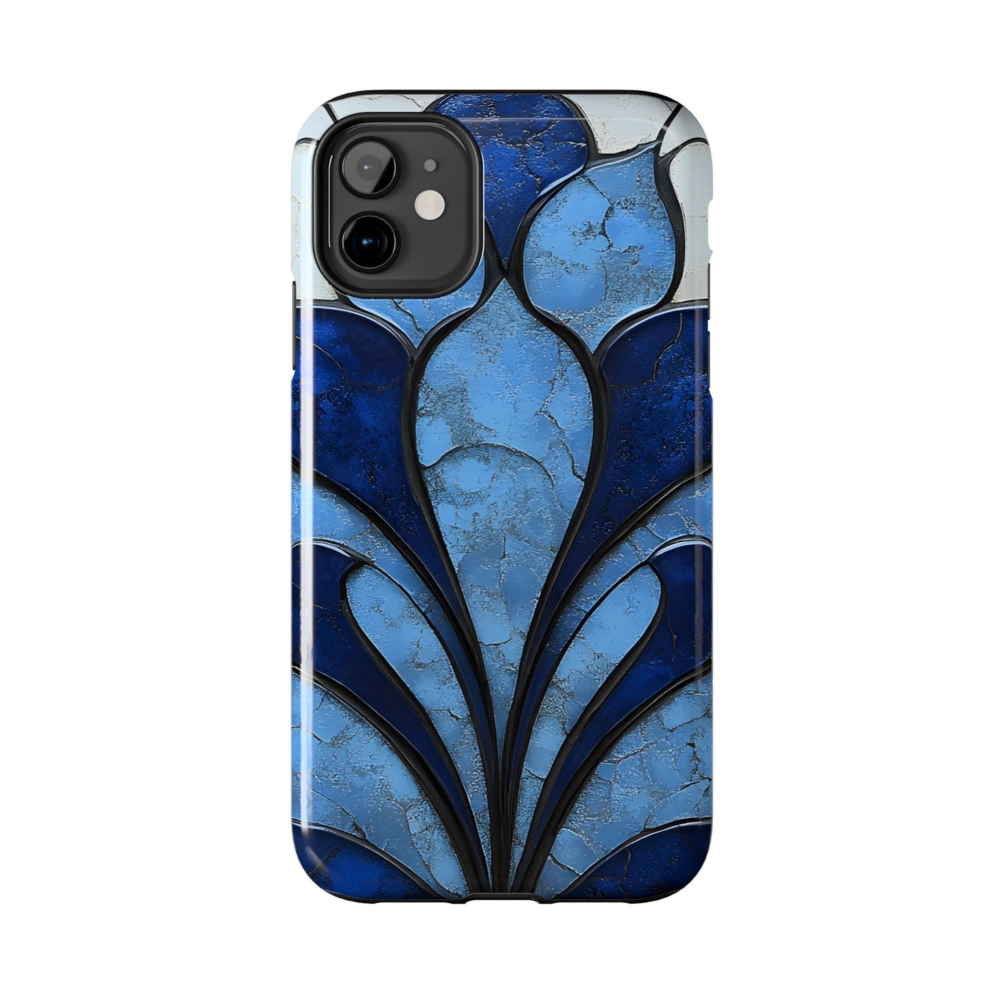 Blue Sapphire Art Deco Tough Phone Case