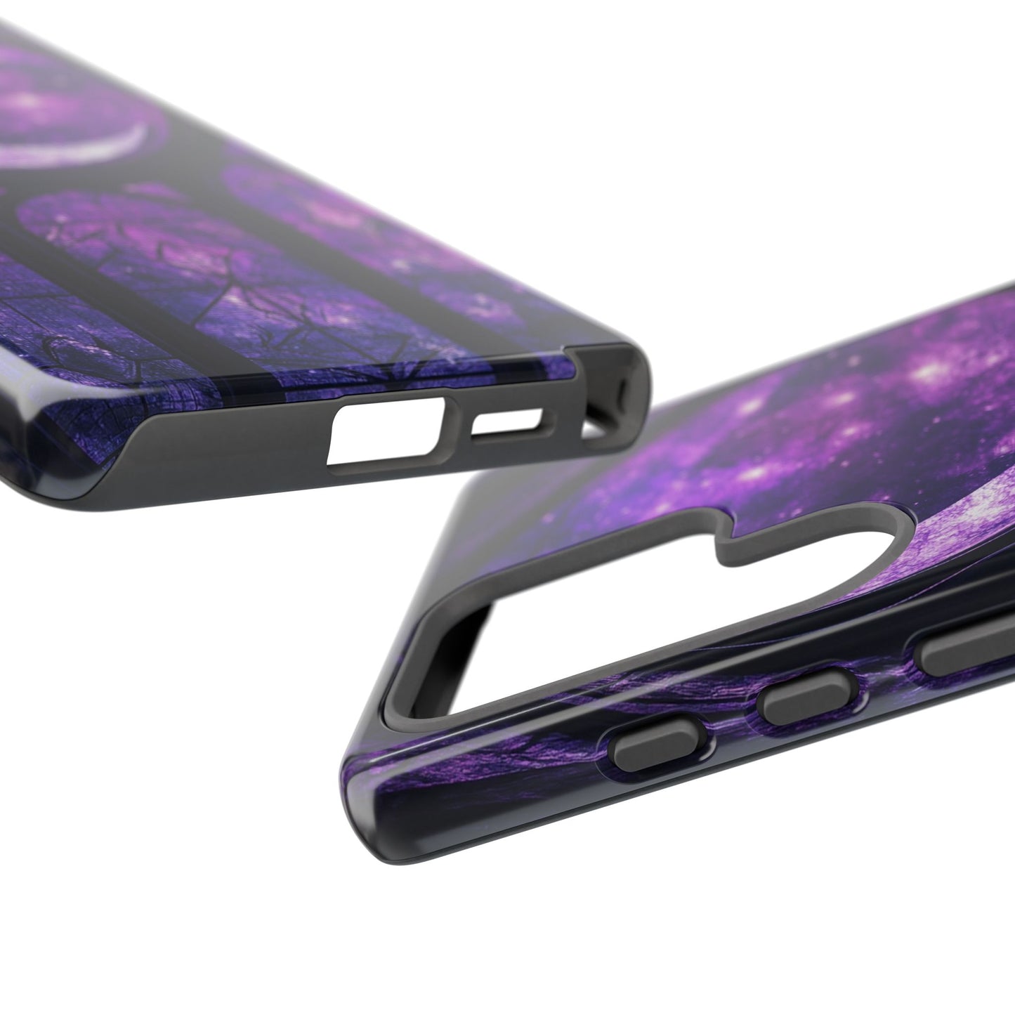 Purple Gothic Stained Glass Phone Cases