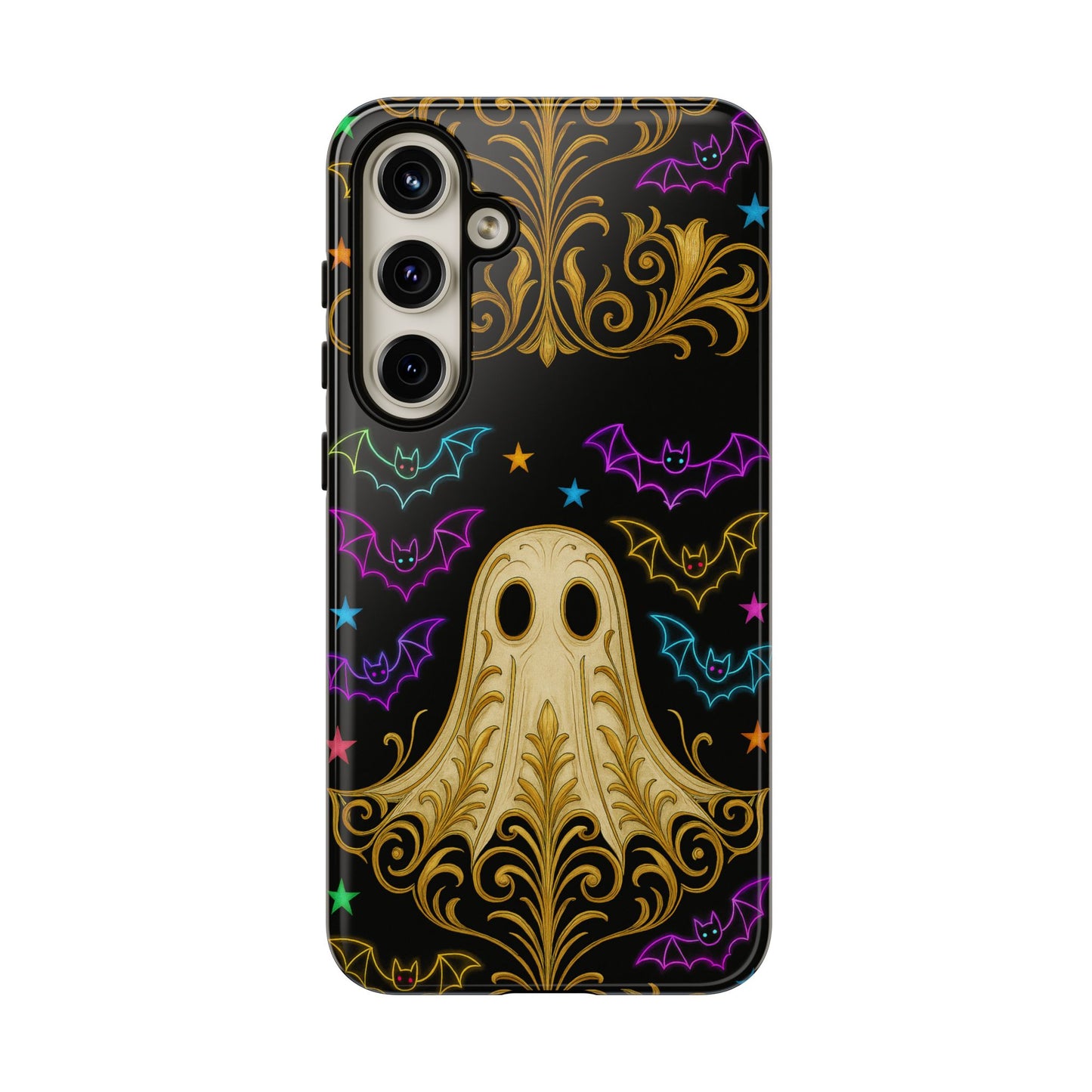 Ghost Phone Cases With Tiny Bats